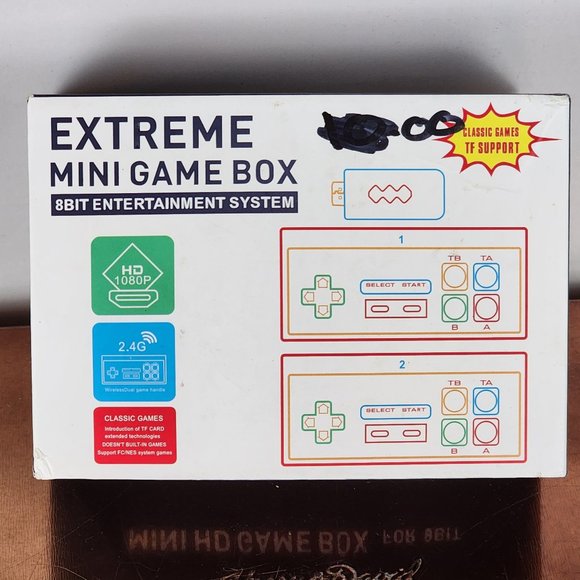 Video Games & Consoles Extreme Mini Plug And Play Hd Game Box 8 Bit